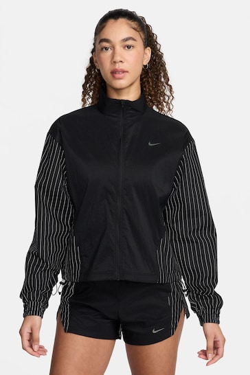 Nike Black Running Division Reflective Jacket