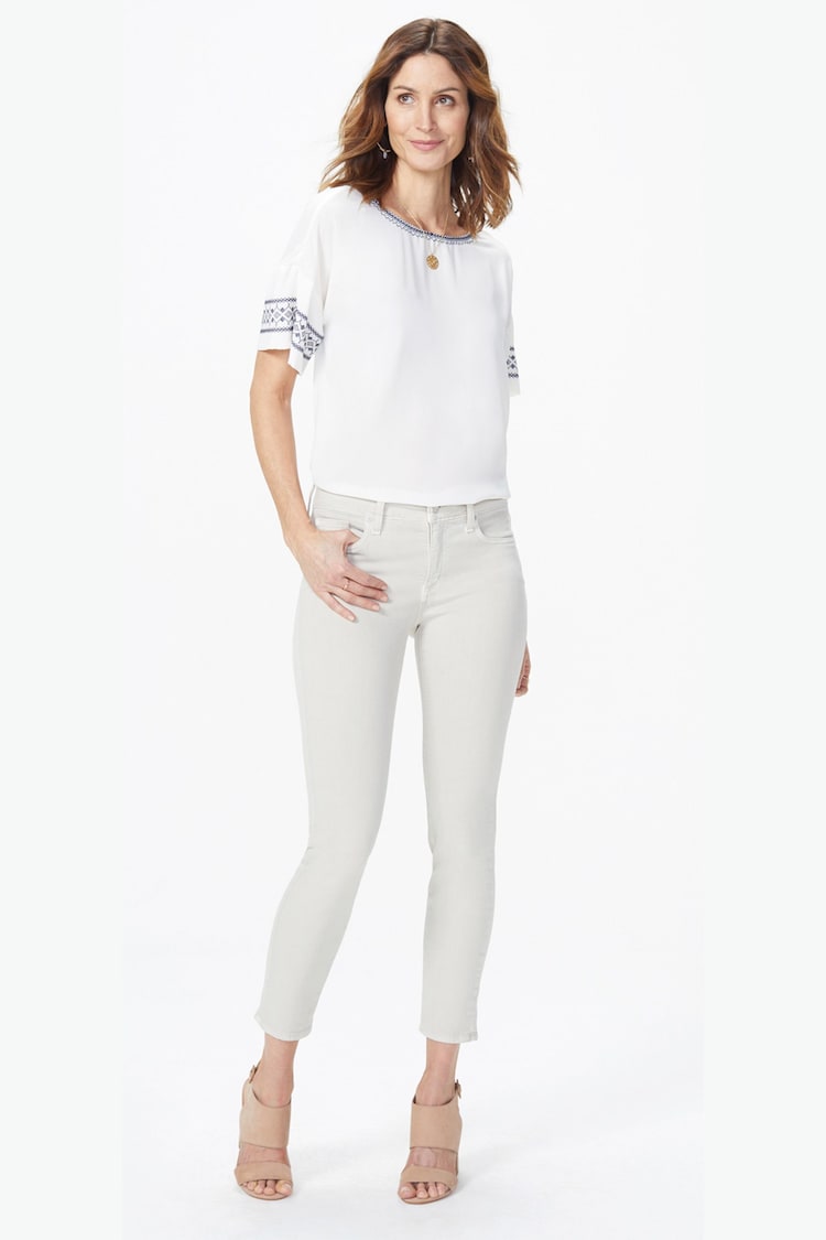 NYDJ Alina Skinny Ankle Jeans - Image 1 of 4