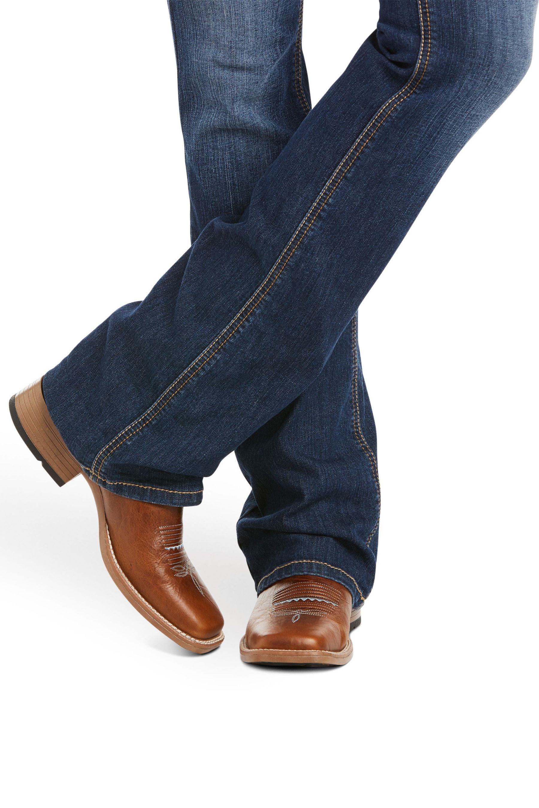 Buy Ariat Blue R.E.A.L. Perfect Rise Stretch Rosa Boot Cut Jeans
