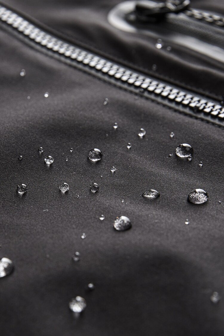 Black Waterproof Hooded Jacket - Image 10 of 13