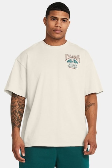 Under Armour Cream Record Breakers T-Shirt