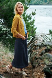 Seasalt Cornwall Blue East View Knitted Vest - Image 1 of 8