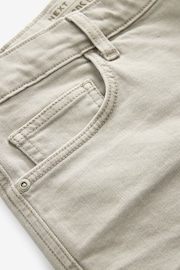Stone Garment Dye Denim Shorts - Image 7 of 8