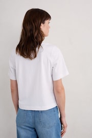 Seasalt Cornwall White Copseland T-Shirt - Image 3 of 5