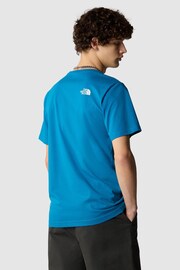 The North Face Blue Mens Easy Short Sleeve T-Shirt - Image 2 of 4