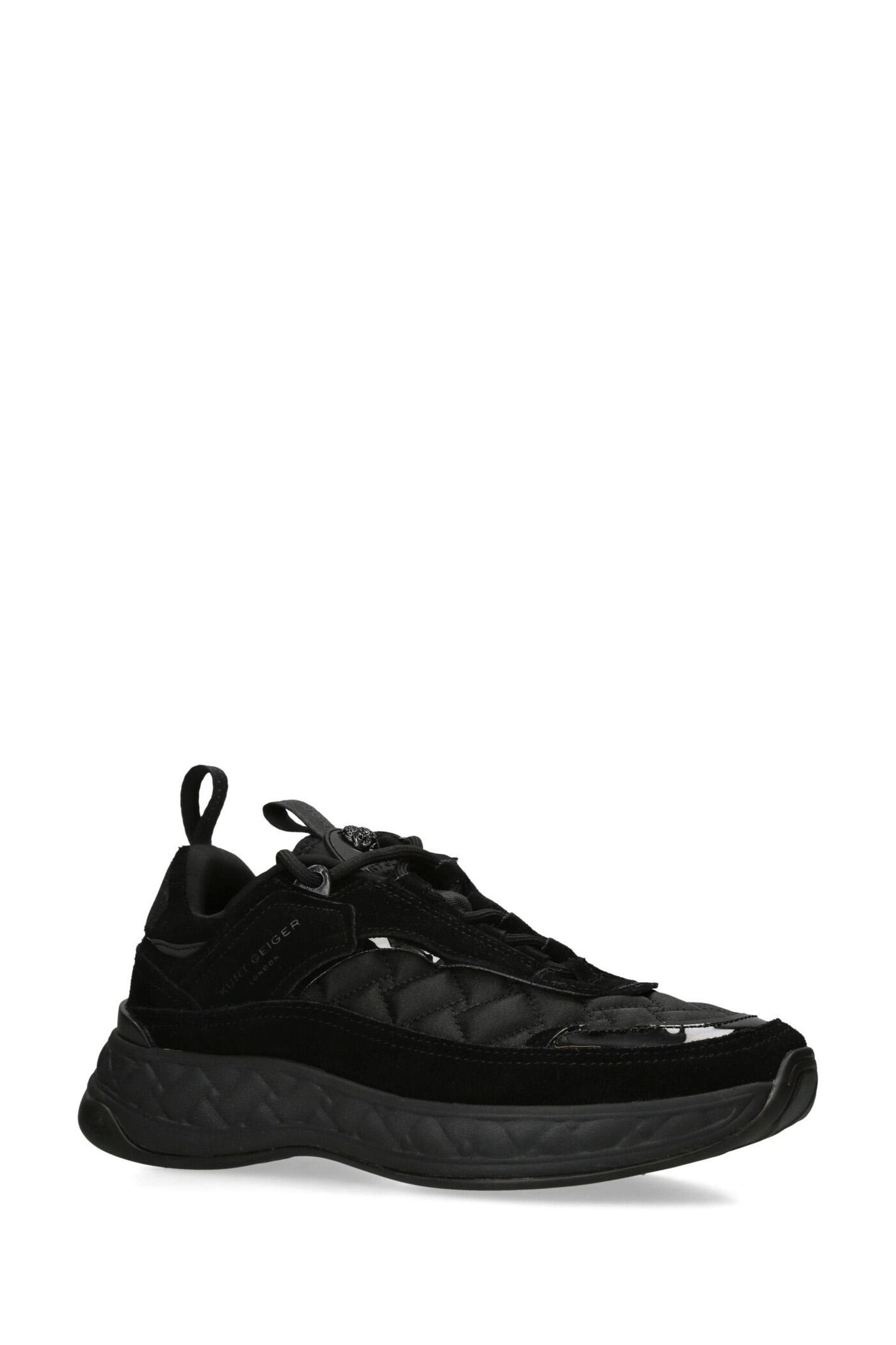 Black trainers kurt geiger clearance