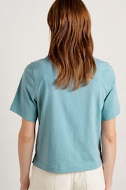 Seasalt Cornwall Light Blue Copseland T-Shirt - Image 3 of 5