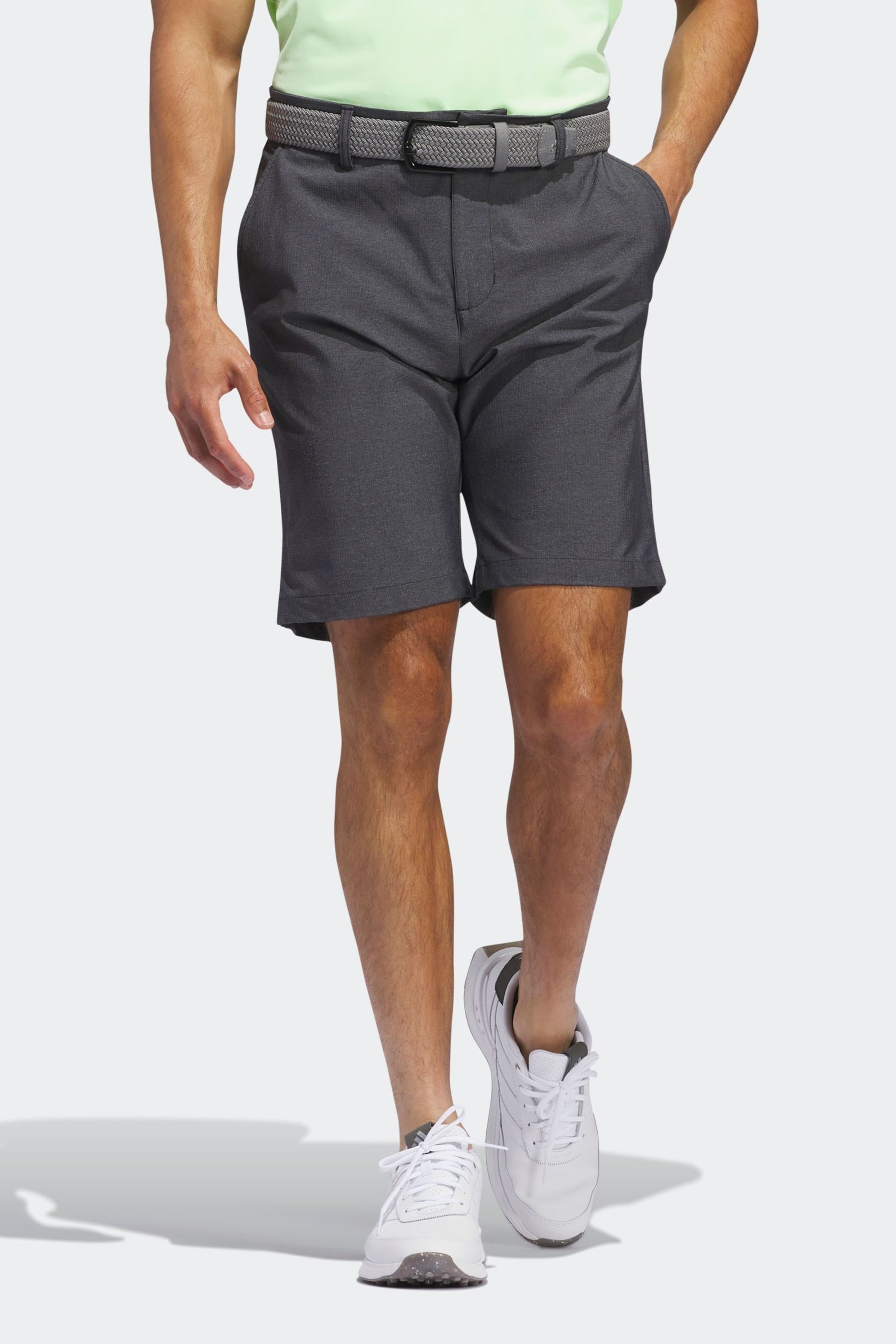 adidas Golf Ultimate 365 Printed Black Shorts - Image 1 of 5