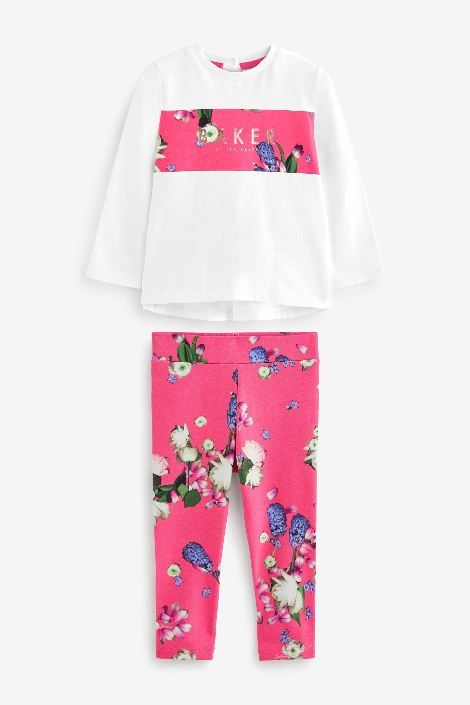Buy Baker by Ted Baker 0 6yrs Floral T Shirt and Leggings Set from Next Netherlands