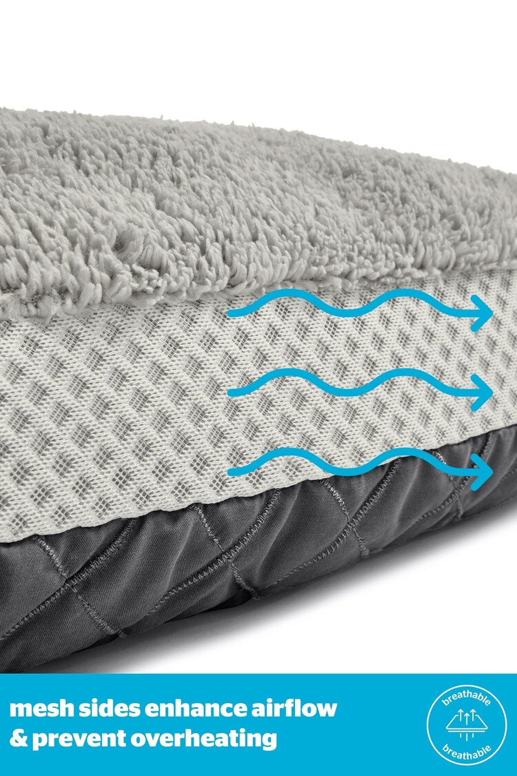 Silentnight Grey Airmax Breathable Pet Bed - Image 2 of 8