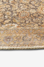 Ochre Yellow Elisabete Flatweave Oriental Runner - Image 3 of 3