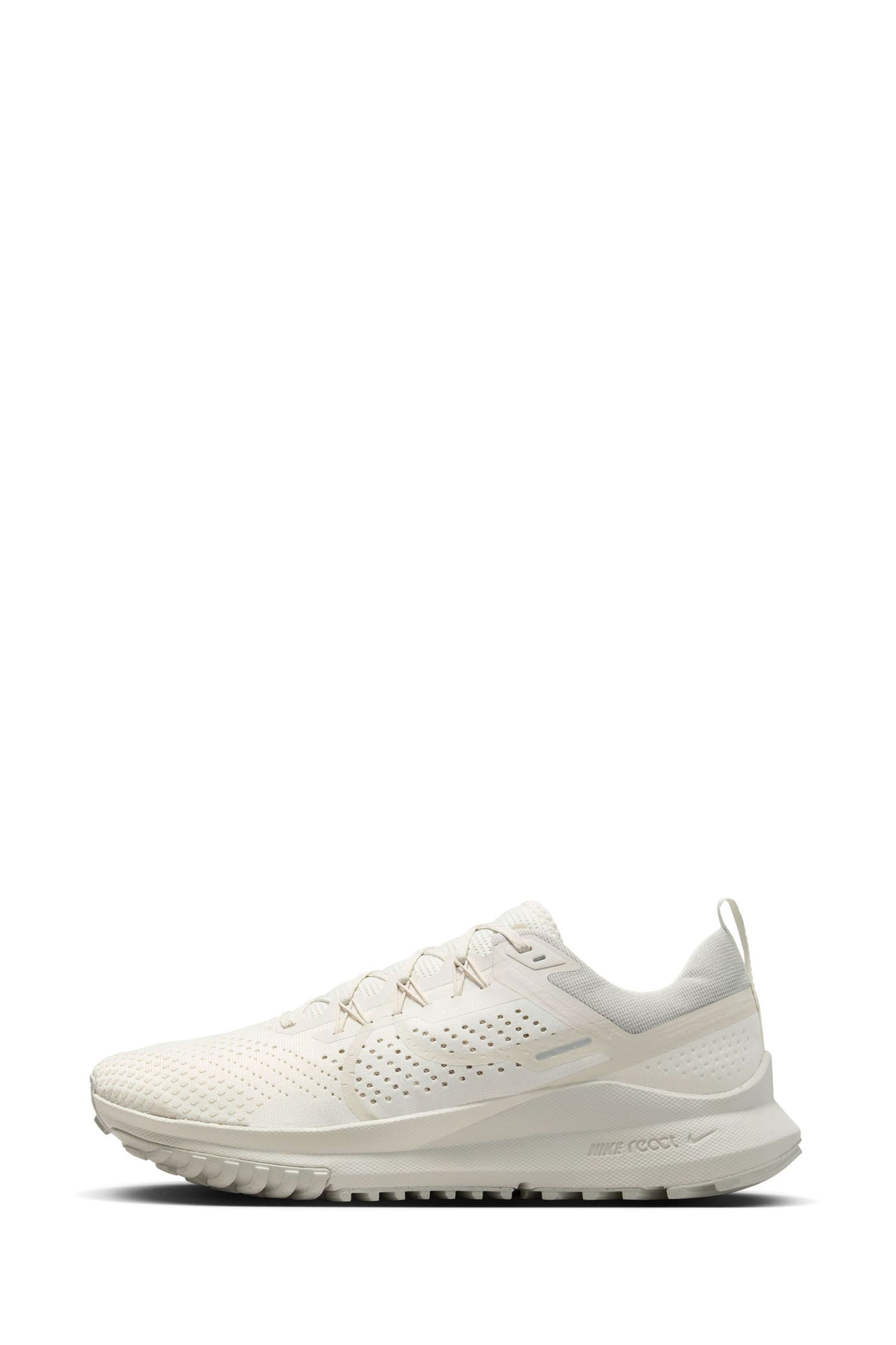 Buy Nike White React Pegasus Trail 4 Running Trainers from Next Luxembourg