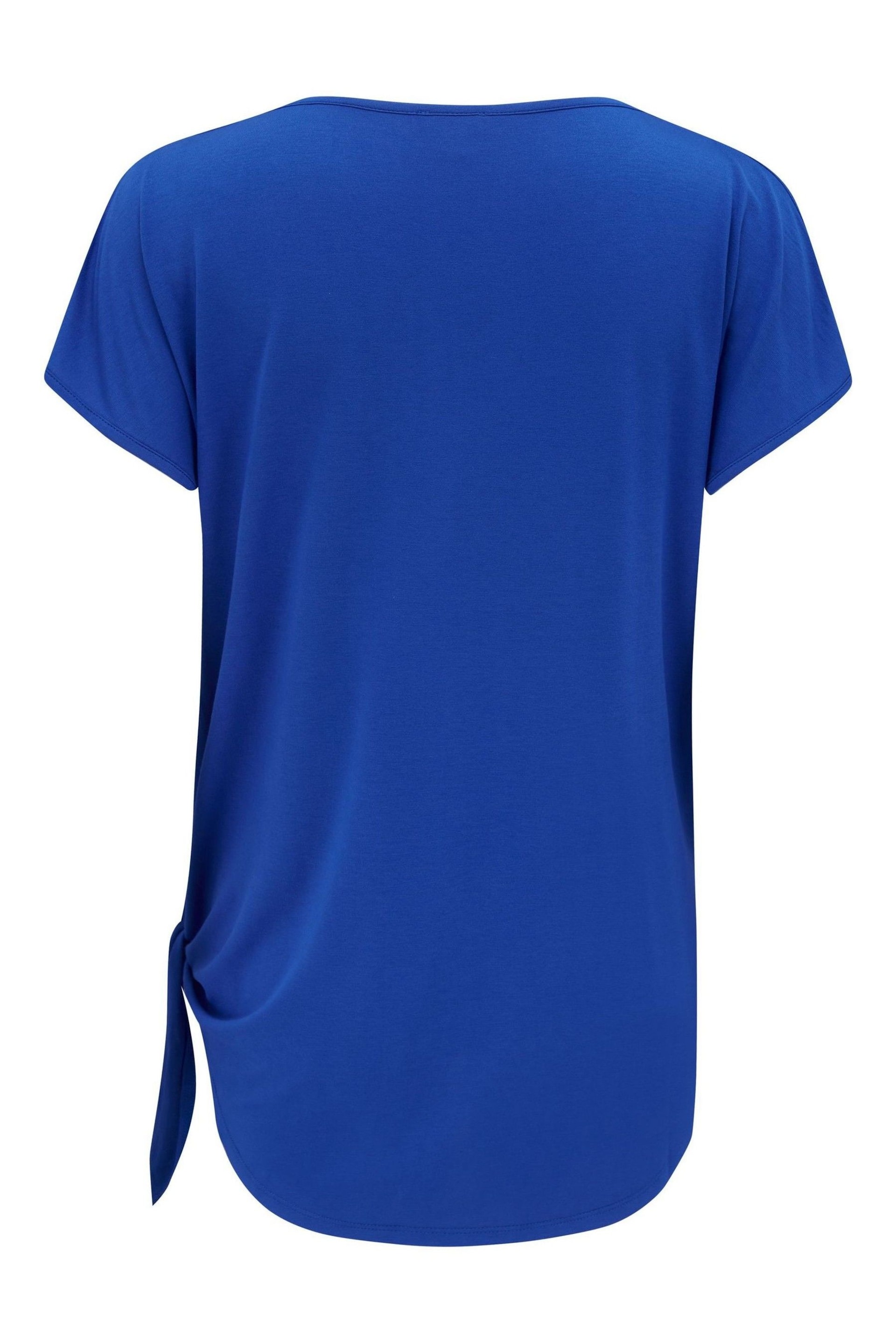 Pour Moi Blue Energy Tie Side T-Shirt - Image 4 of 5