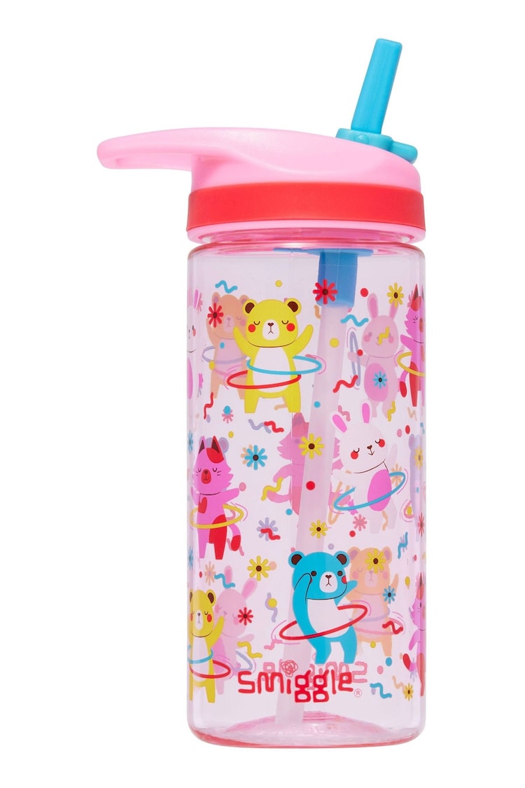 Smiggle Pink Lets Play Junior Drink Bottle 440ML - Image 2 of 2