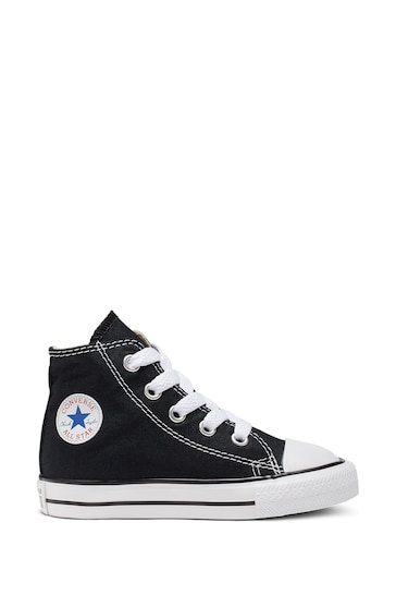 Converse Black/White Chuck High Infant Trainers