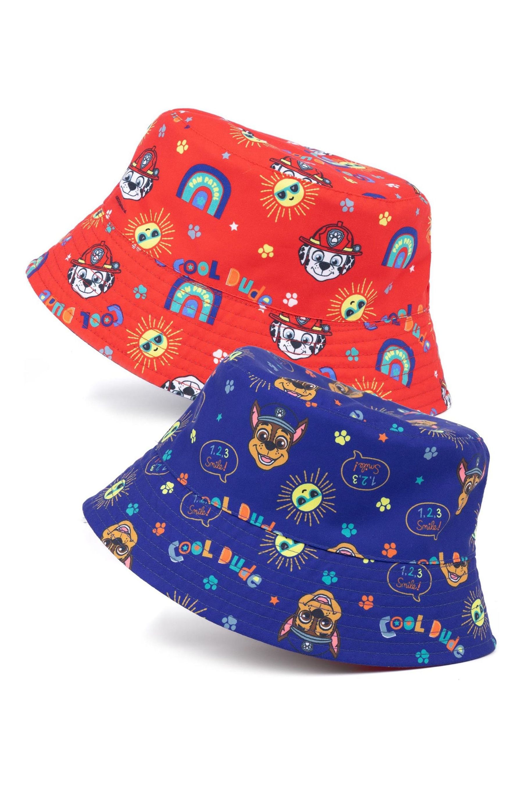 Buy Vanilla Underground Red Blue Kids Paw Patrol Reversible Bucket Hat from the Next UK online shop