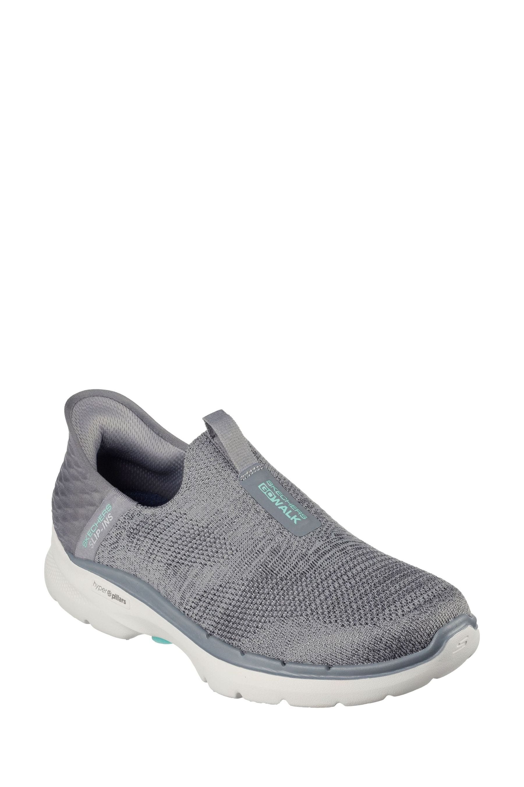 Sketchers hotsell grey shoes
