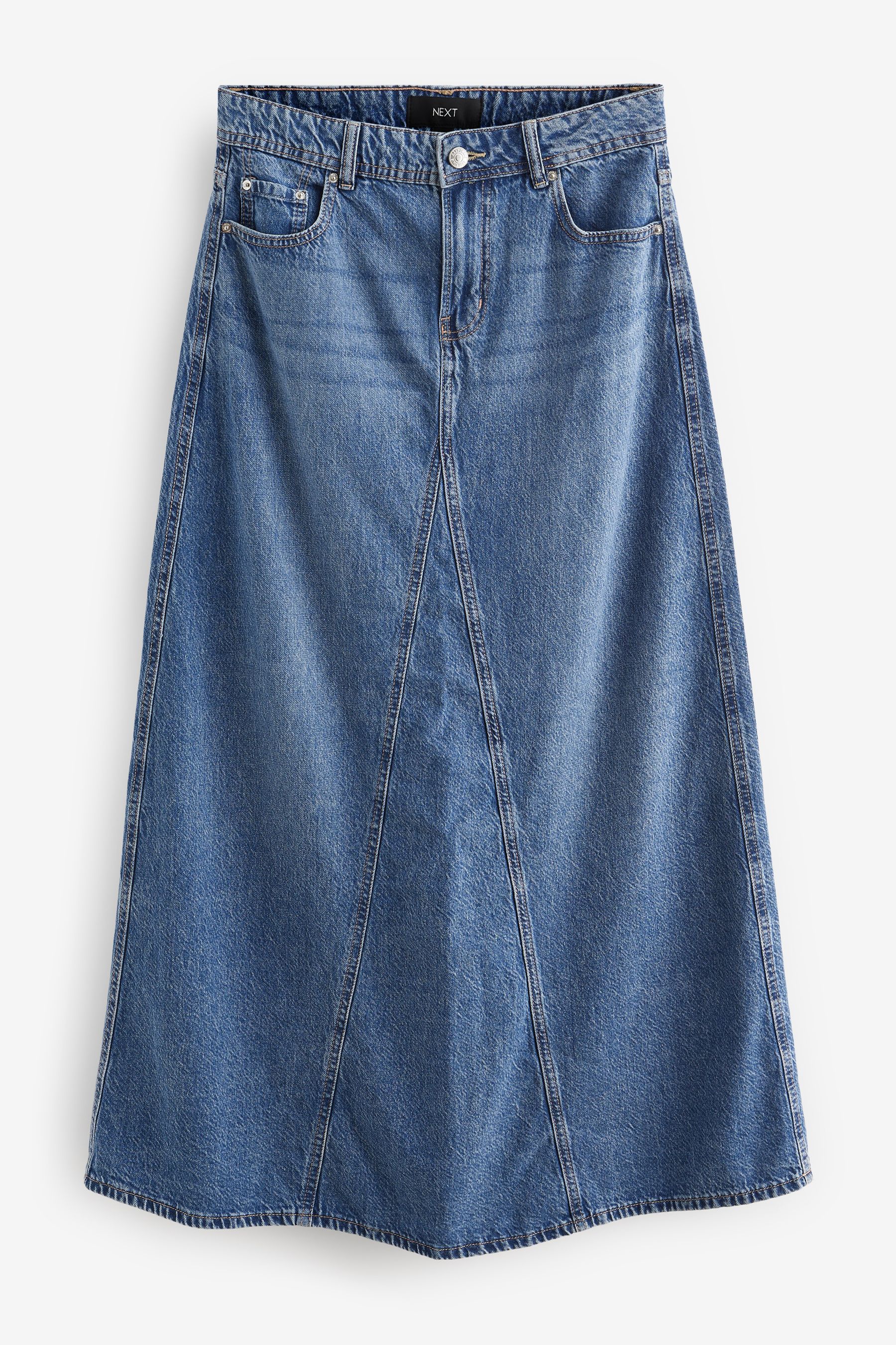 Next dark blue denim skirt clearance