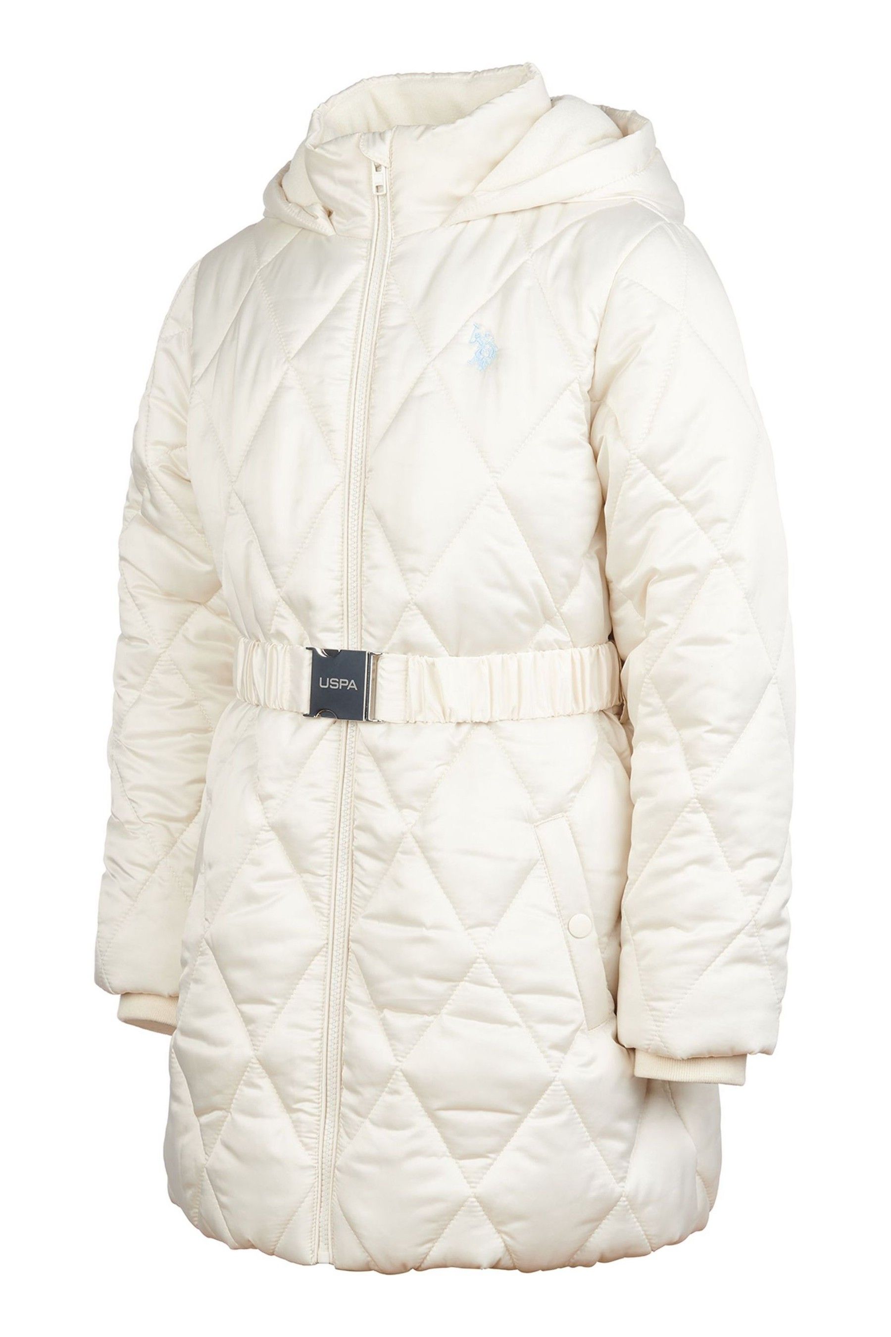 Girls belted coat new arrivals