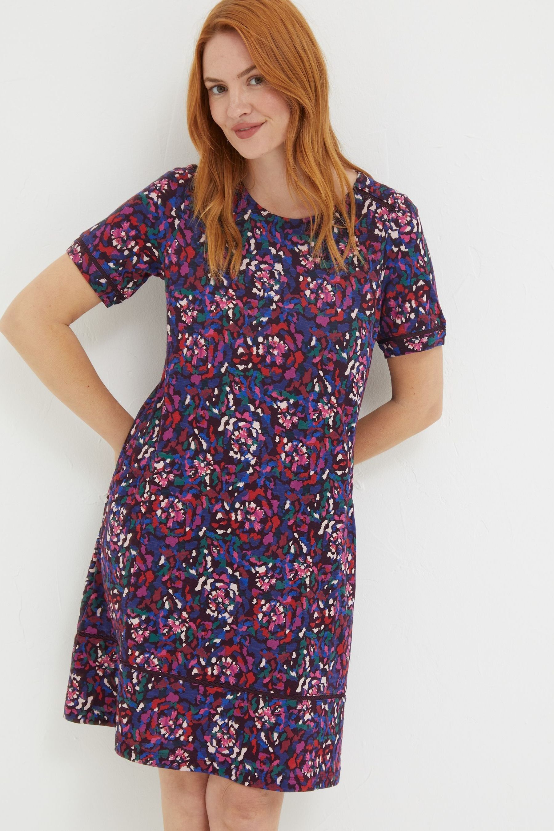 Fatface velvet simone dress shop