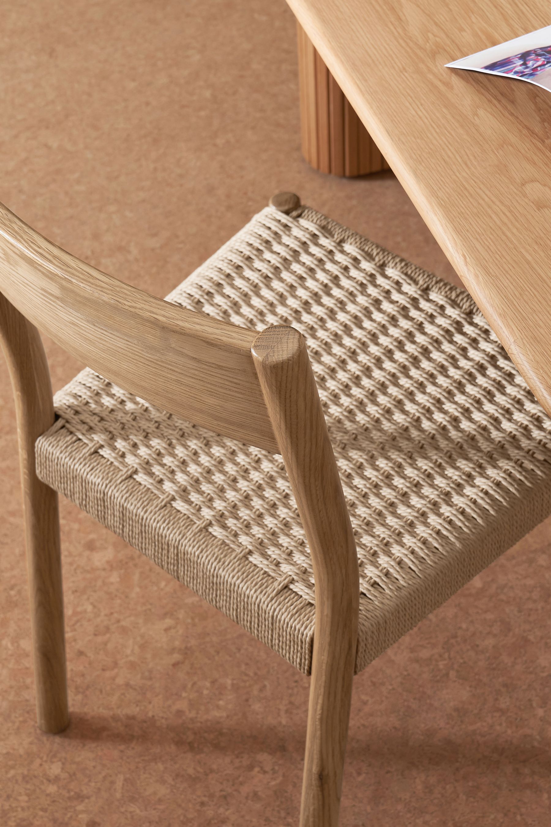 Buy MADE.COM Natural Set of 2 Rhye Dining Chair from the Next UK