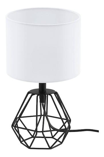 Eglo Black Carlton 2 Modern Table Lamp