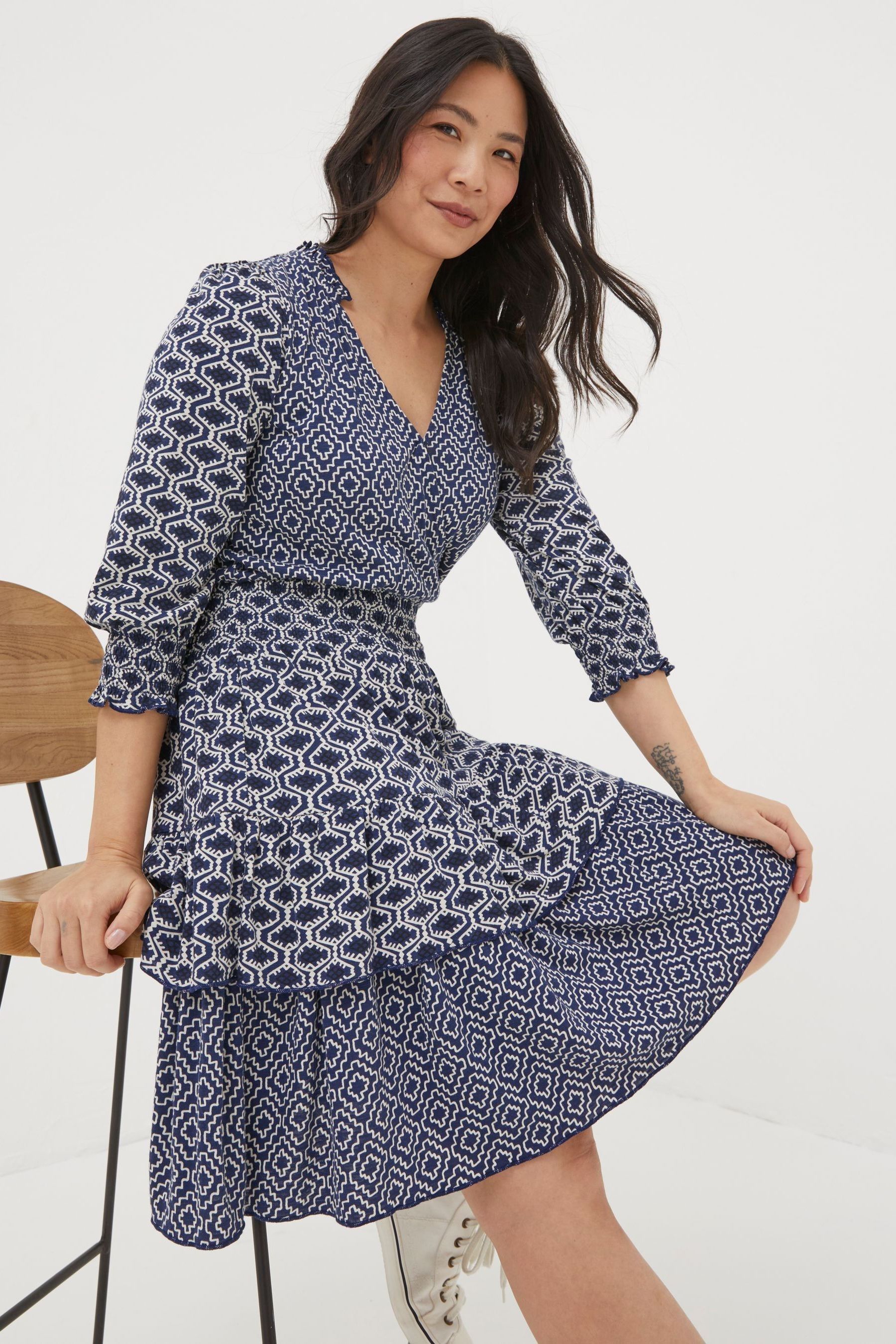 Next patchwork dress outlet