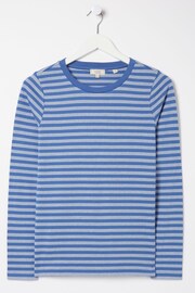 FatFace Blue Mila Stripe Top - Image 4 of 4