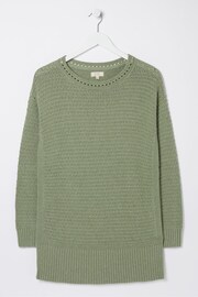 FatFace Green Tunic Jumper - Image 4 of 4