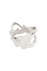 PILGRIM Silver Plated Compass Shaped Ring Adjustable - Image 1 of 4
