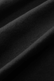 Black Short Sleeve Maxi T-Shirt Dress - Image 6 of 6