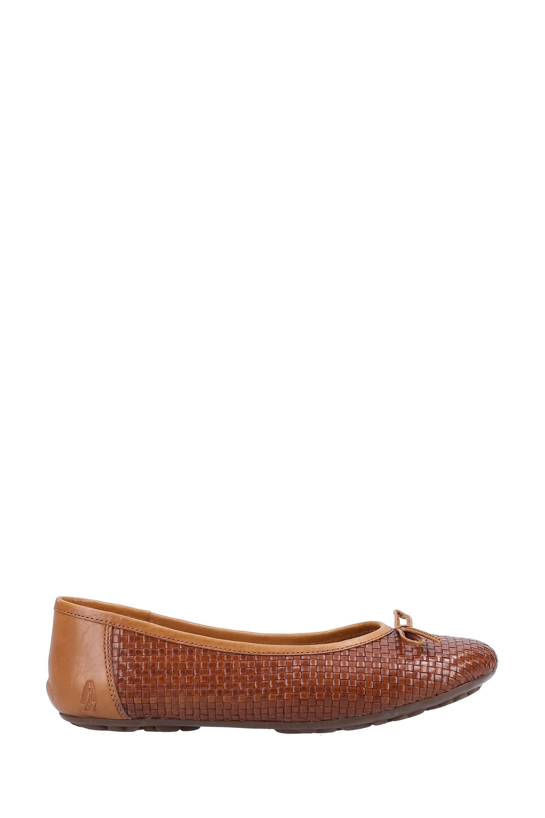 Buy Hush Puppies Janelle Woven White Ballerina from the Next UK