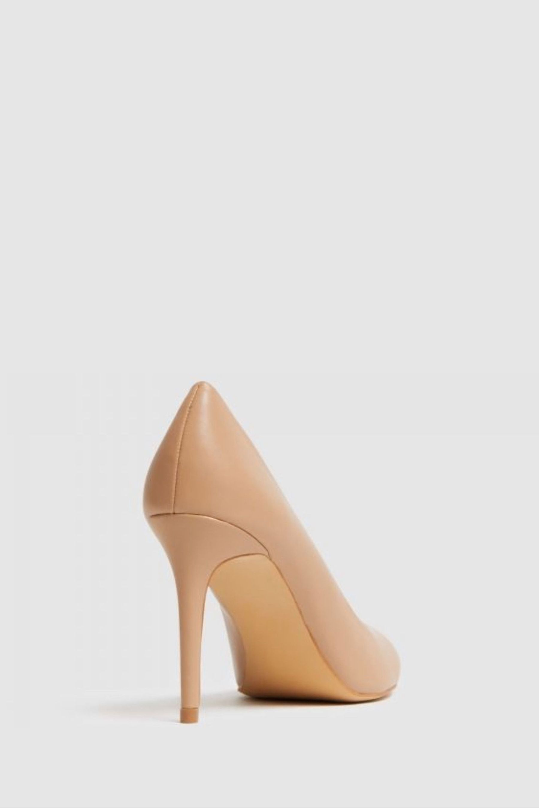 Buy Novo Natural Patent Regular Fit Impossible Point Toe Stiletto Court Shoes from Next USA