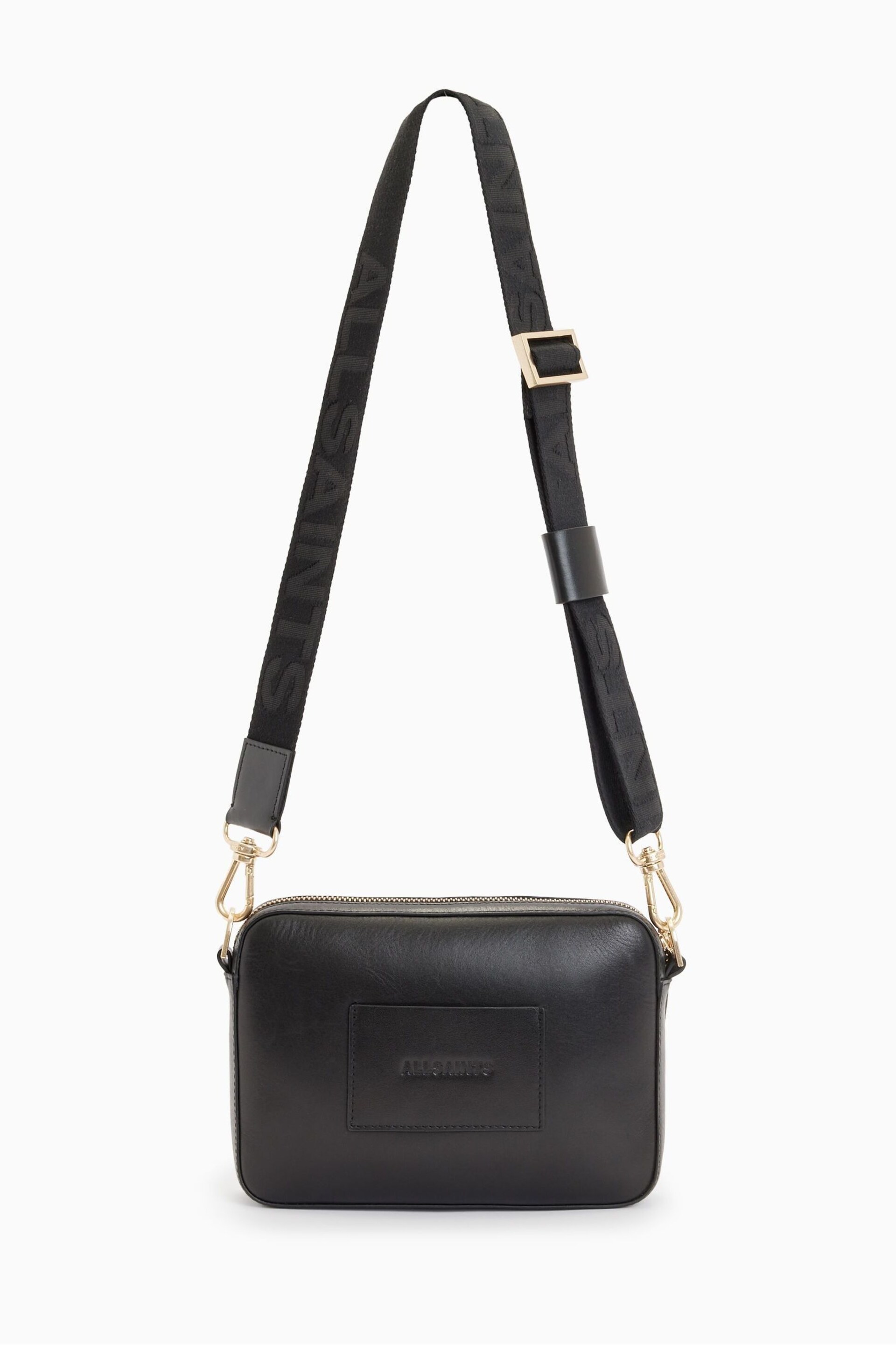 AllSaints Black Cross-Body Lucile Bag - Image 2 of 6