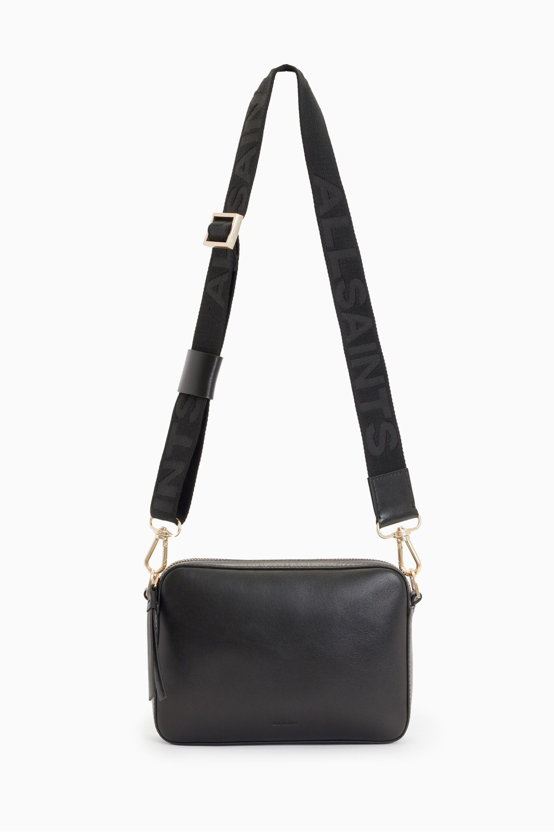 AllSaints Black Cross-Body Lucile Bag - Image 3 of 6