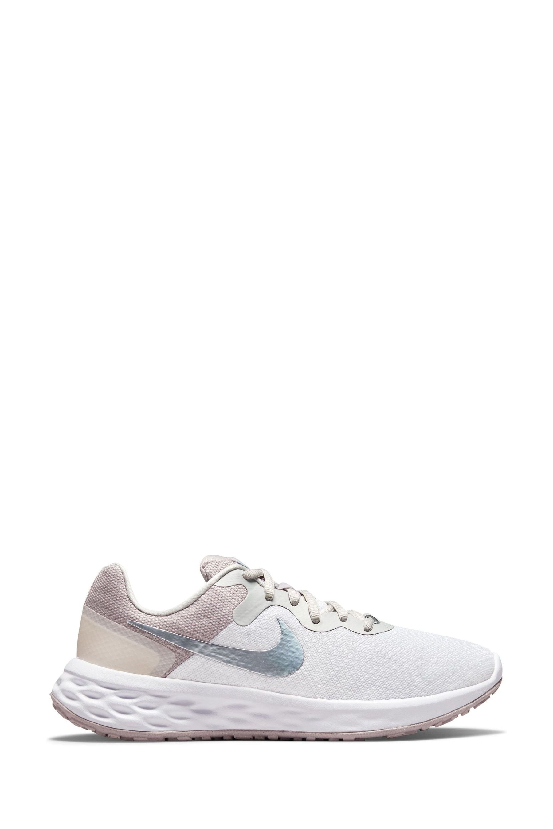 Buy Nike White Revolution 6 Nature Premium Road Running Trainers from the Next UK online shop