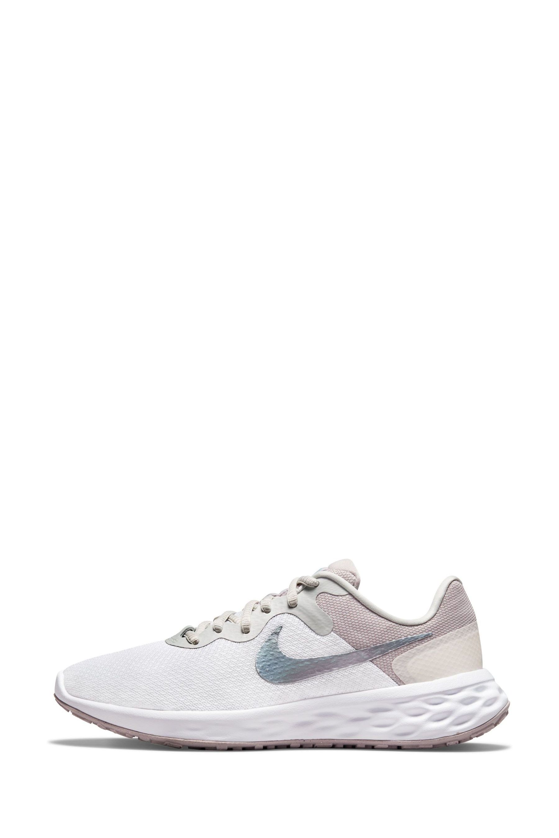 Buy Nike White Revolution 6 Nature Premium Road Running Trainers from the Next UK online shop