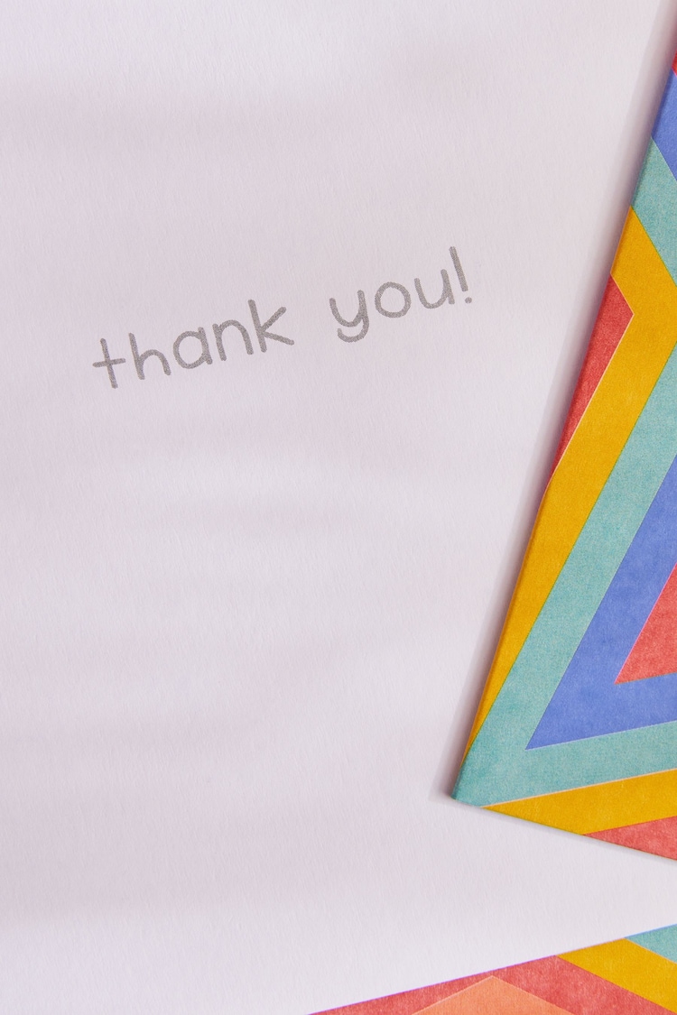 Set of 6 Brights Thank You Cards - Image 2 of 3