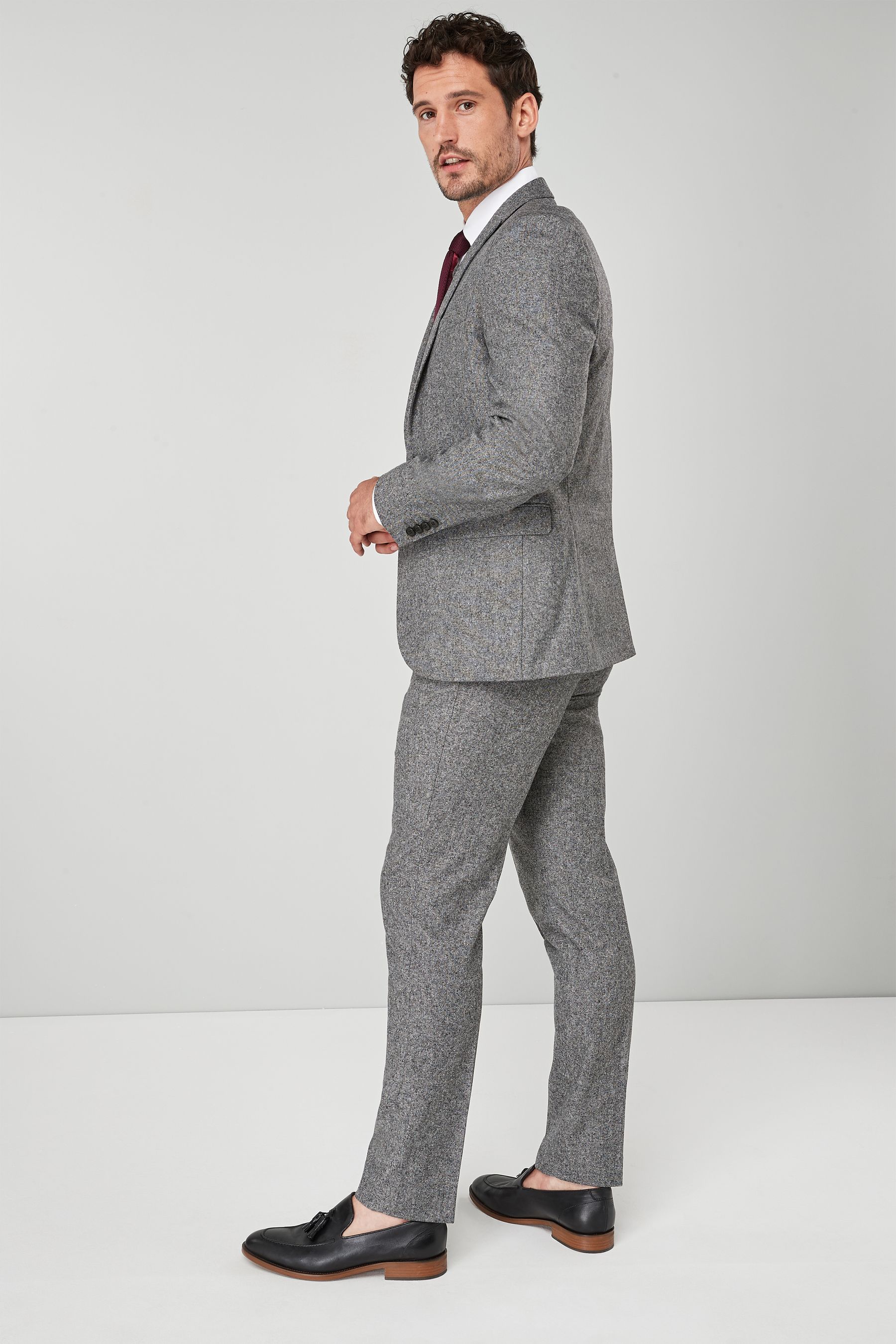Mens suit jacket length sale
