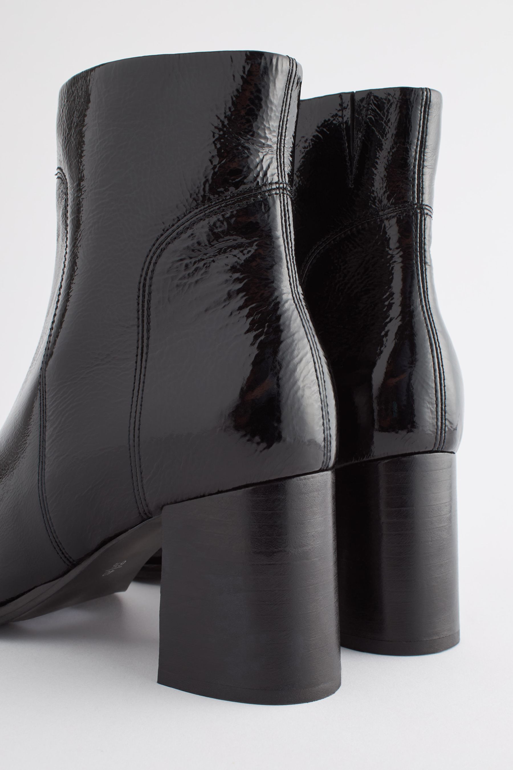 New look heeled square toe ankle boot top