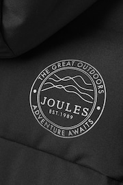 Joules Padwell Black Waterproof Padded Coat - Image 4 of 7