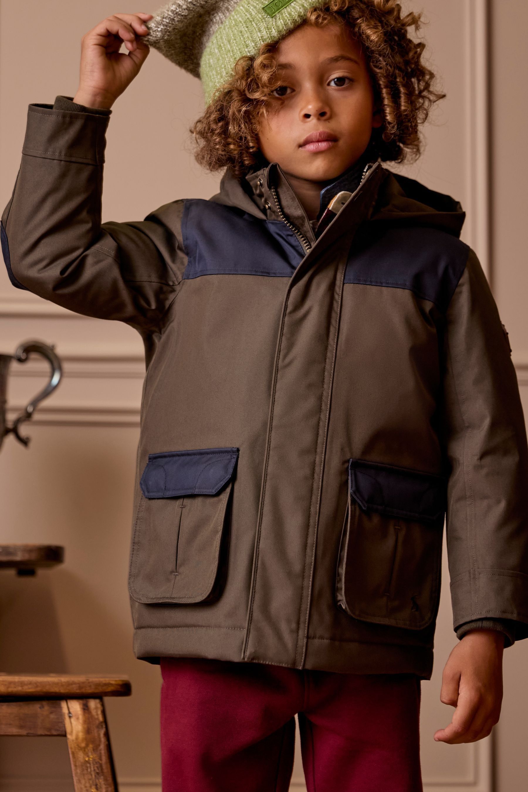 Joules childrens waterproof coat sale