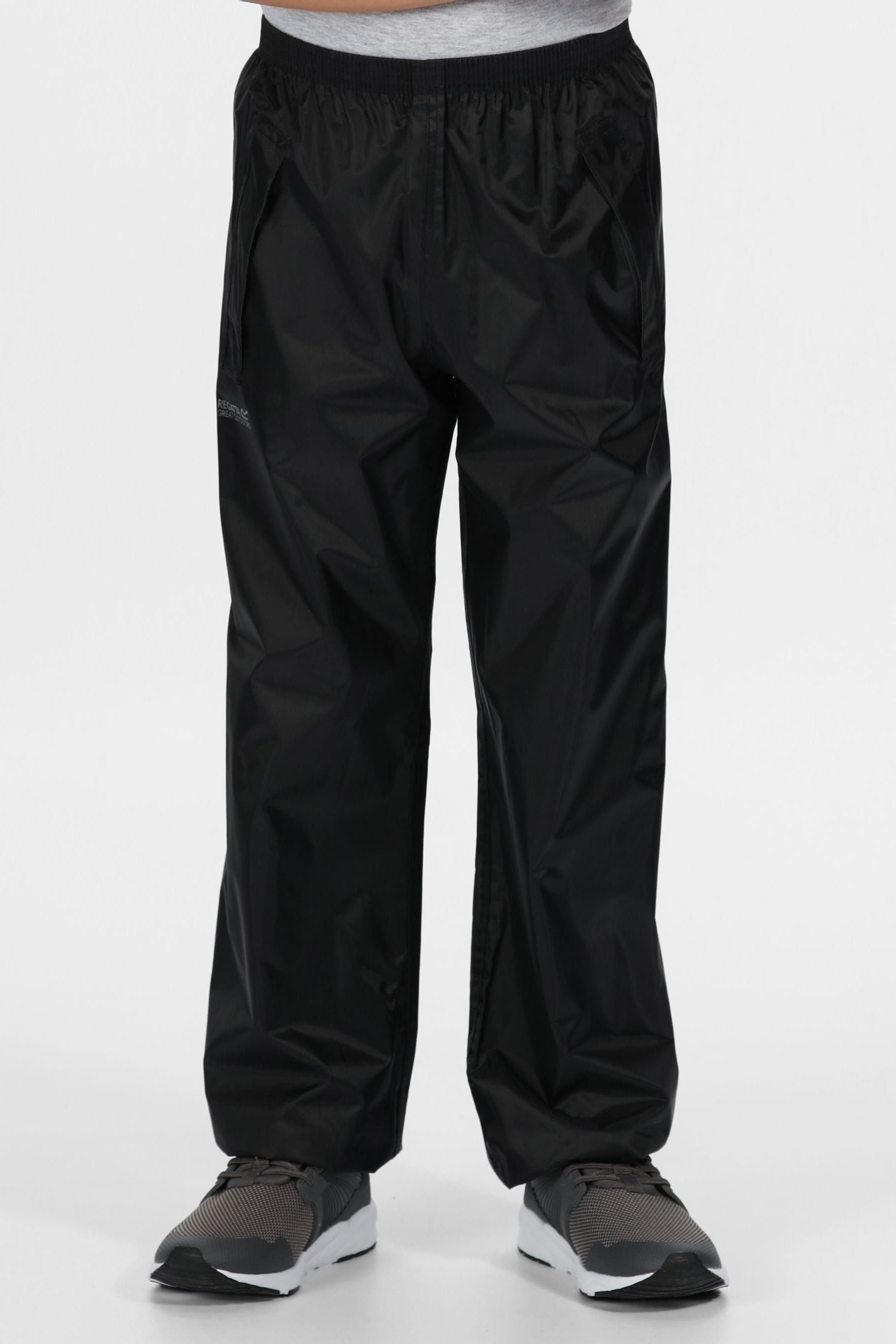 Regatta waterproof sales trousers child