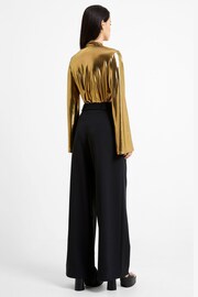 French Connection Ronja Liquid Metallic Blouses - Image 2 of 4