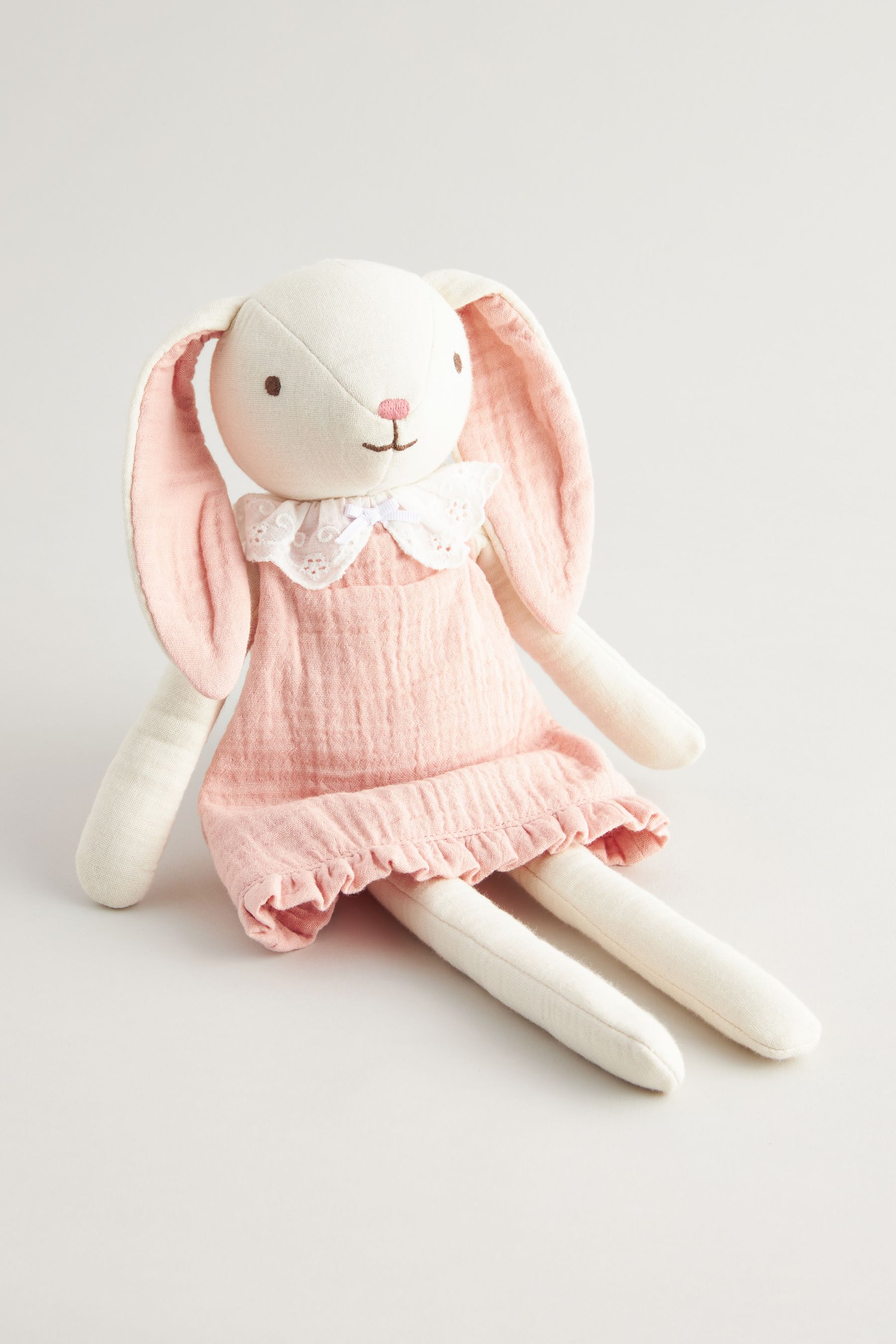 Buy Pink Fabric Bunny in Dress Toy from the Next UK online shop