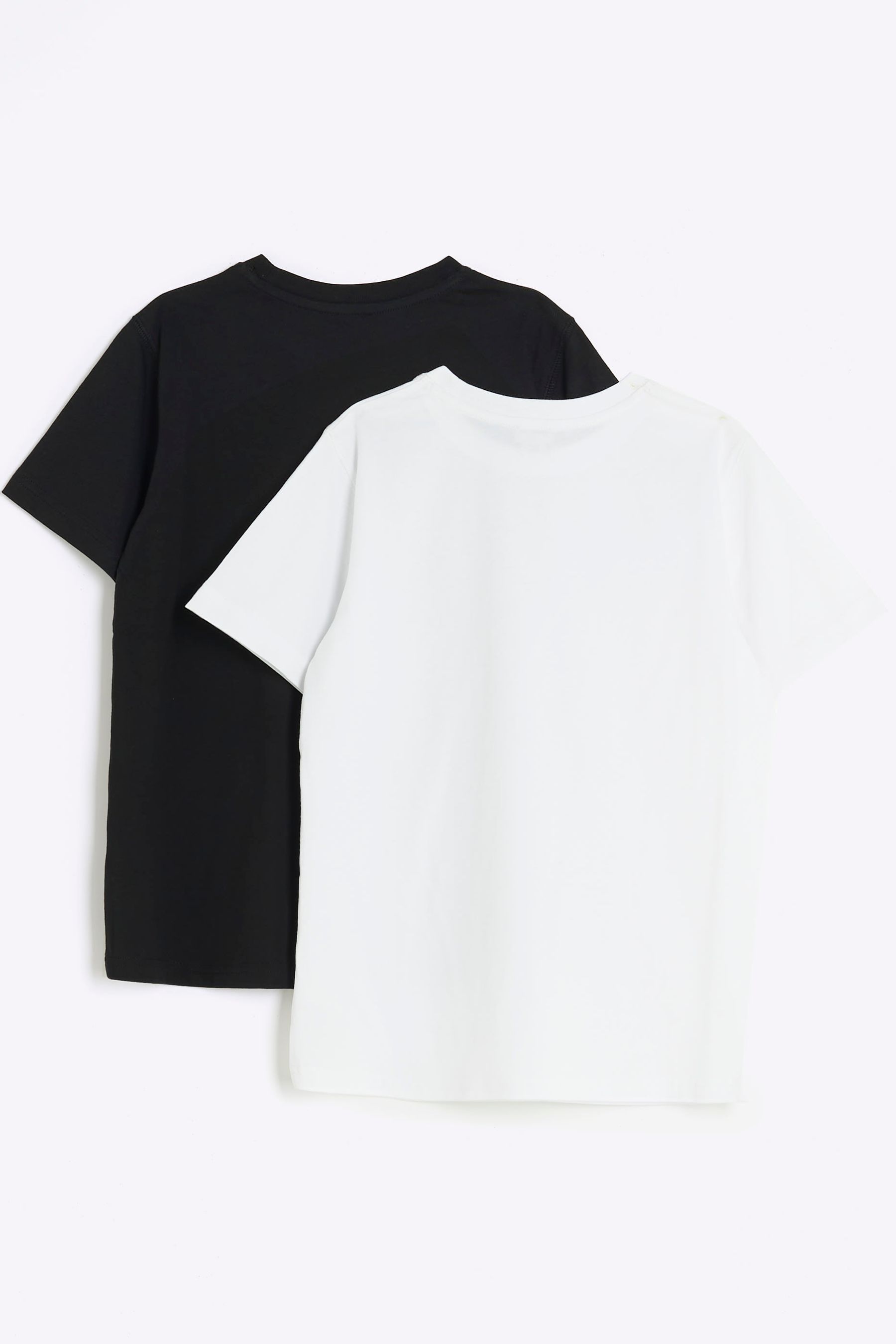 Plain white t shirt river island top