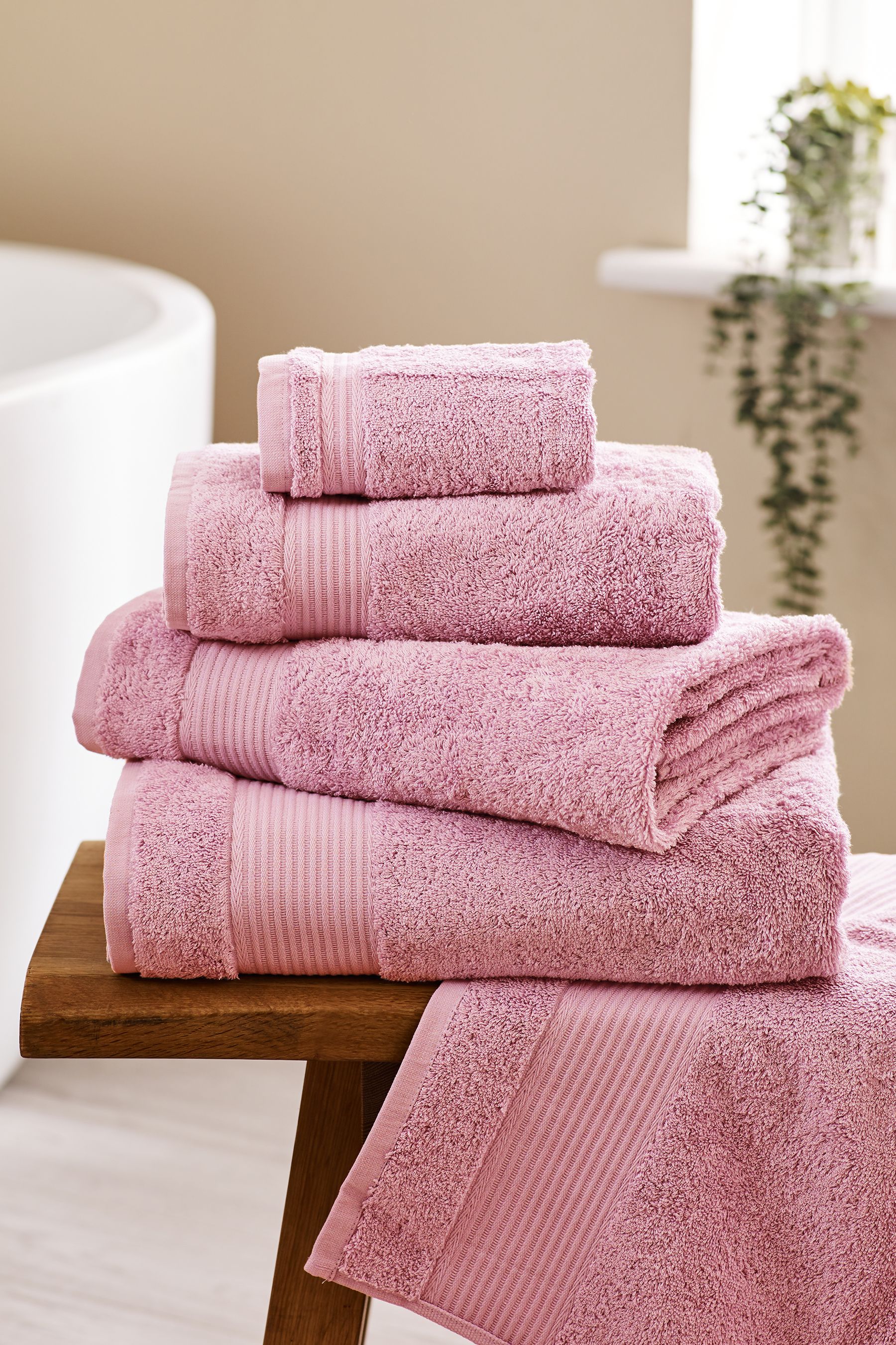Baby pink towel set outlet