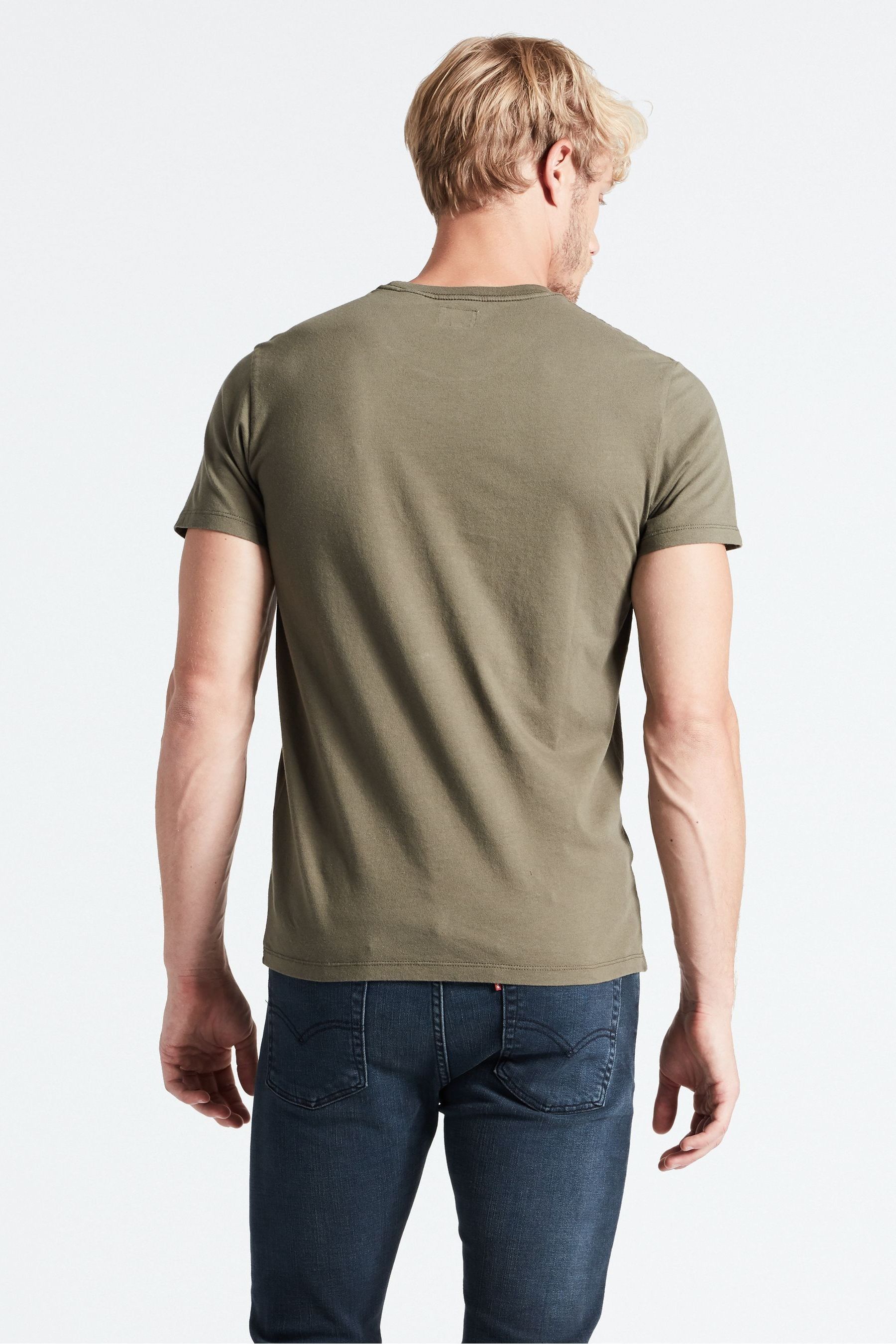 Buy Levi s Green Original Housemark T Shirt from the Next UK