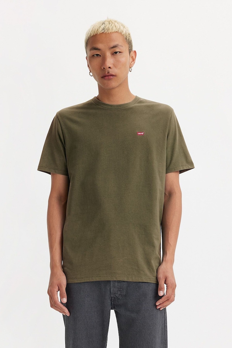 Levi's® Green Original Housemark T-Shirt - Image 5 of 8