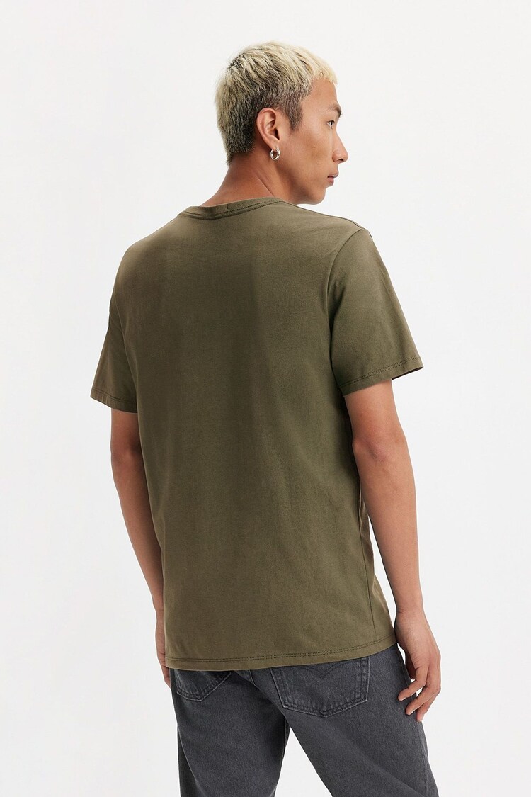 Levi's® Green Original Housemark T-Shirt - Image 6 of 8